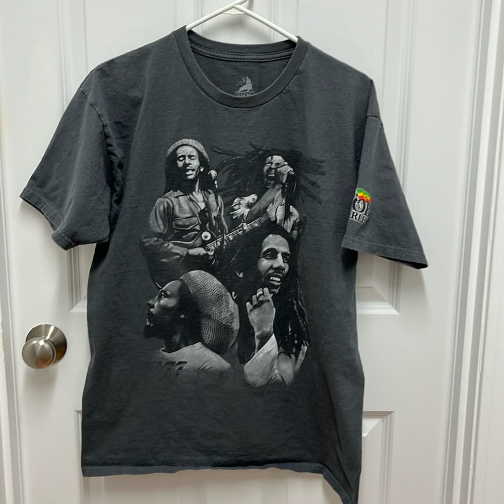 Vintage Zion Bob Marley Graphic T Shirt - L